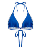 Triangel-Bikinioberteil Cali  - Blau