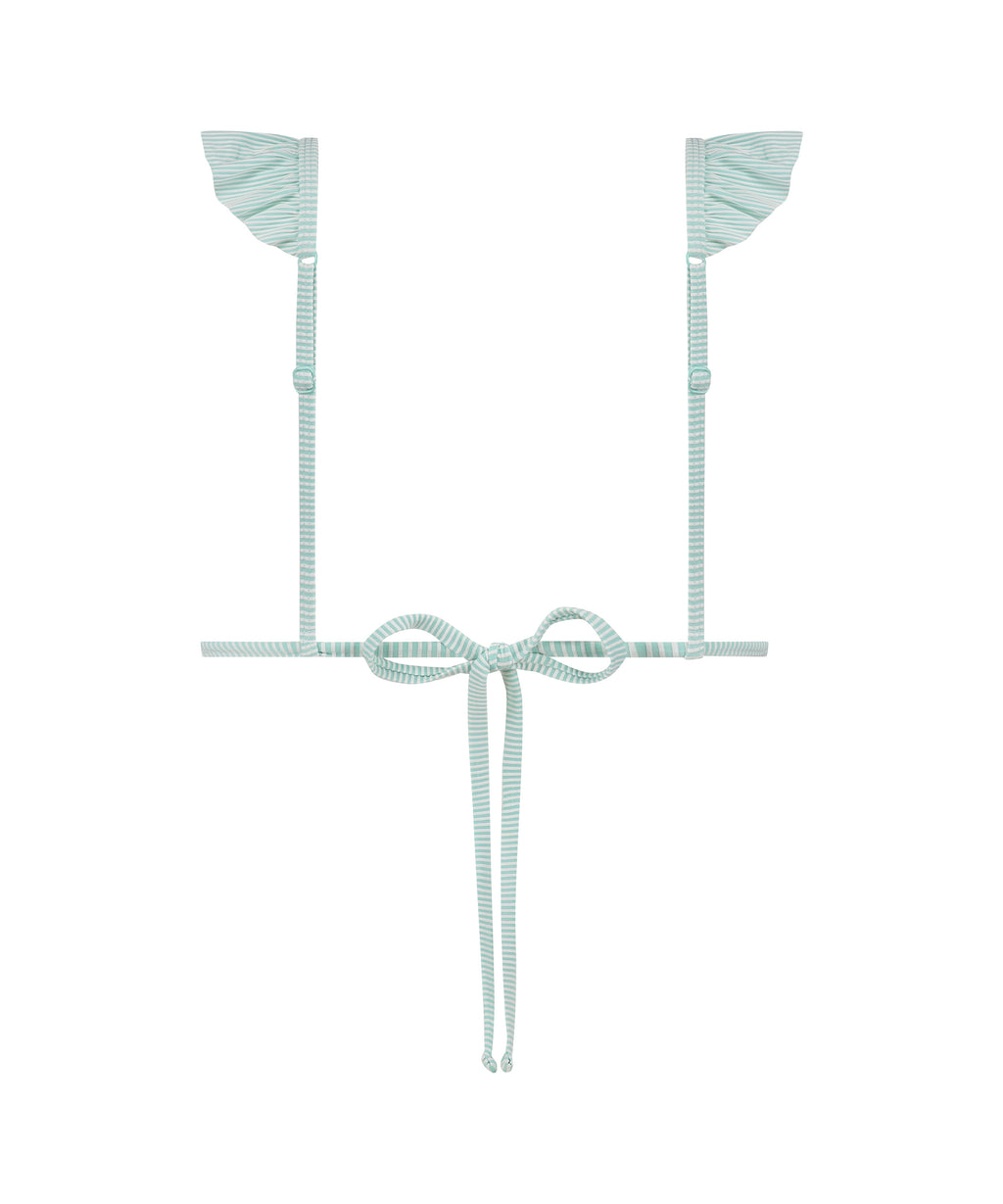 Triangel-Bikinioberteil Fiji  - Blau