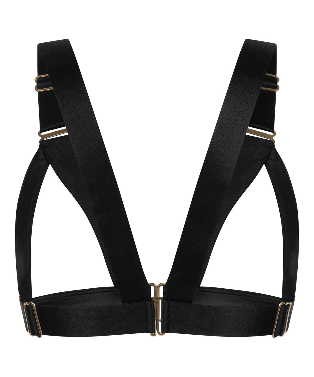 Open Bralette Colette  - Schwarz