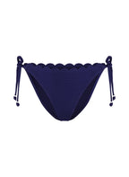 Bikinihose Scallop  - Blau