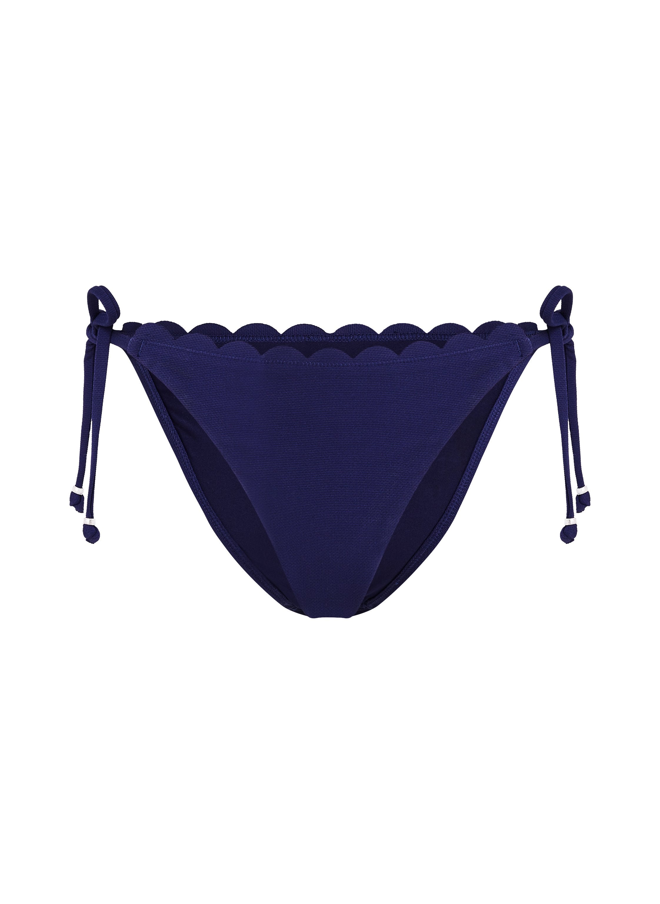 Bikinihose Scallop  - Blau