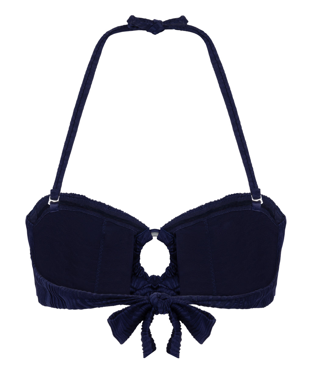 Bandeau-Bikinioberteil Cozumel  - Blau