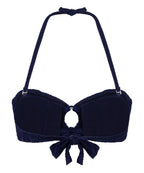 Bandeau-Bikinioberteil Cozumel  - Blau