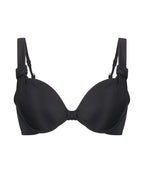 Vorgeformtes Bügel-Bikinitop Luxe Cup E +  - Schwarz