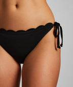 Bikinihose Scallop  - Schwarz