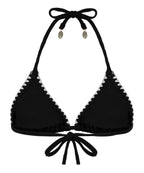 Triangel-Bikinioberteil Kenya  - Schwarz