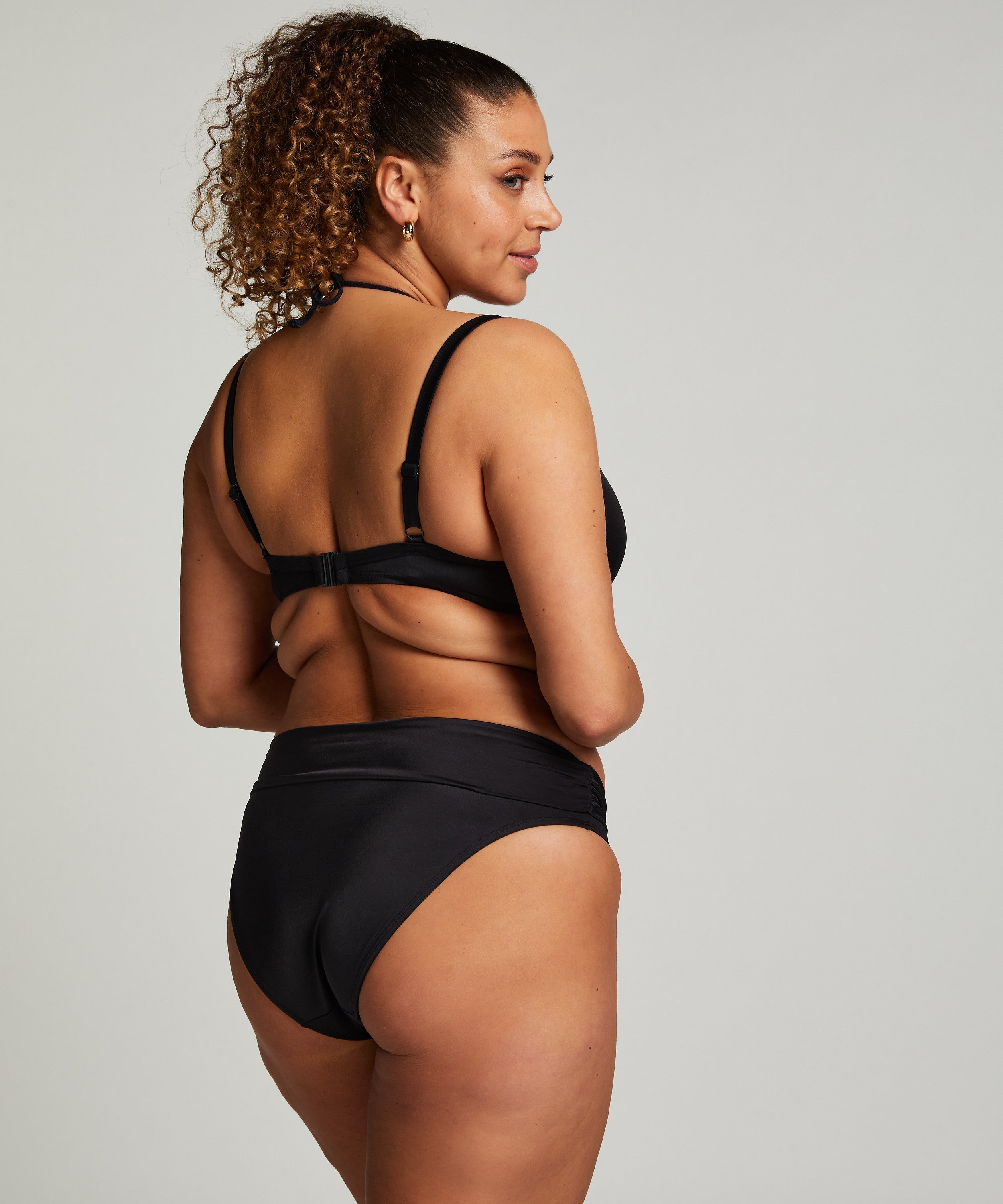 Bikini Slip Rio Luxe  - Schwarz
