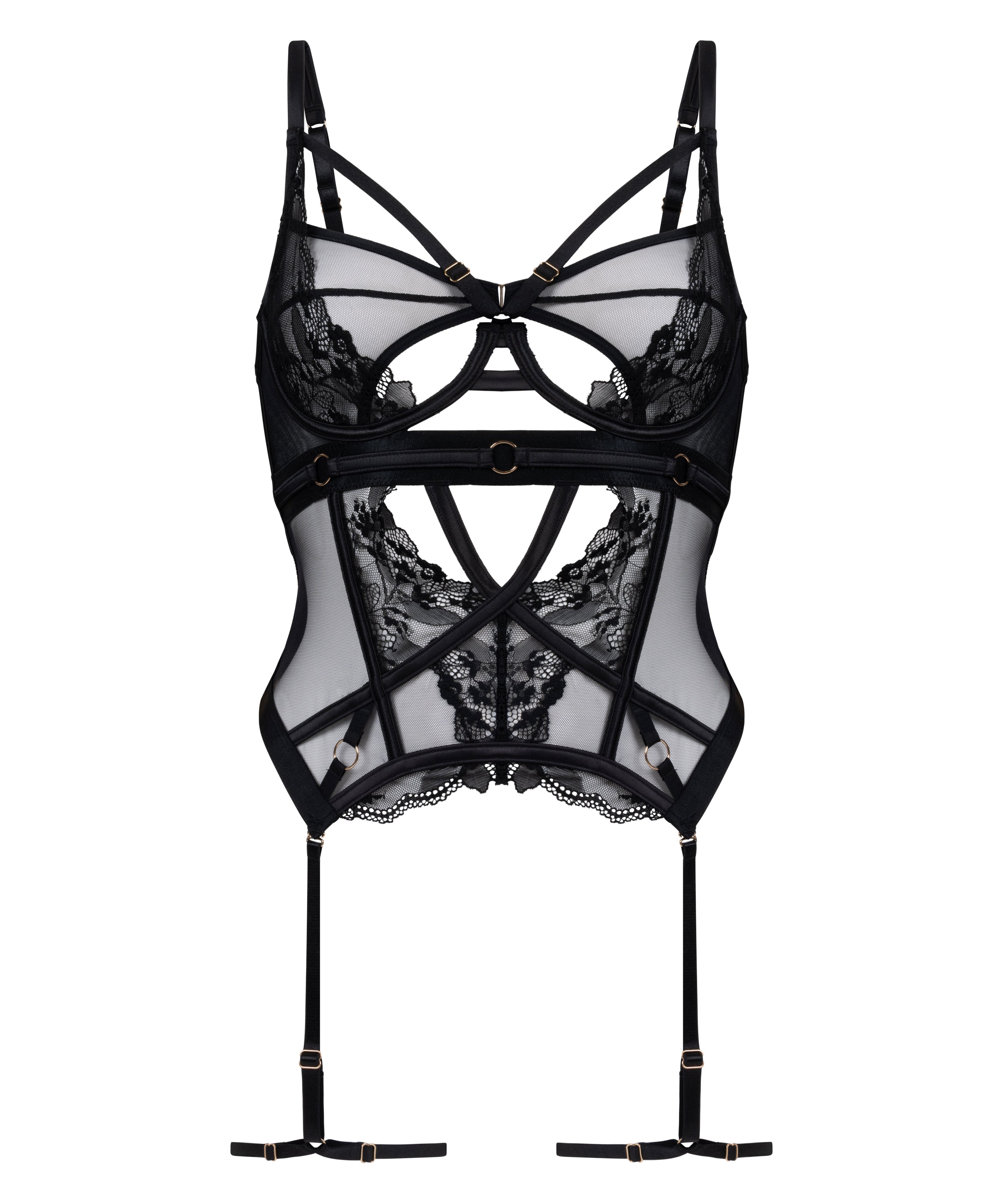 Amari Bustier  - Schwarz