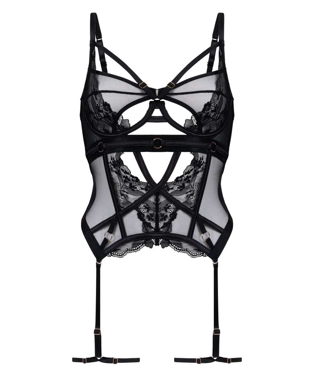 Amari Bustier  - Schwarz