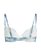 Unwattiertes Bügel-Bikini-Top Lagoa  - Blau
