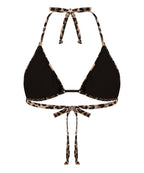 Triangel-Bikinioberteil Animalia  - Braun