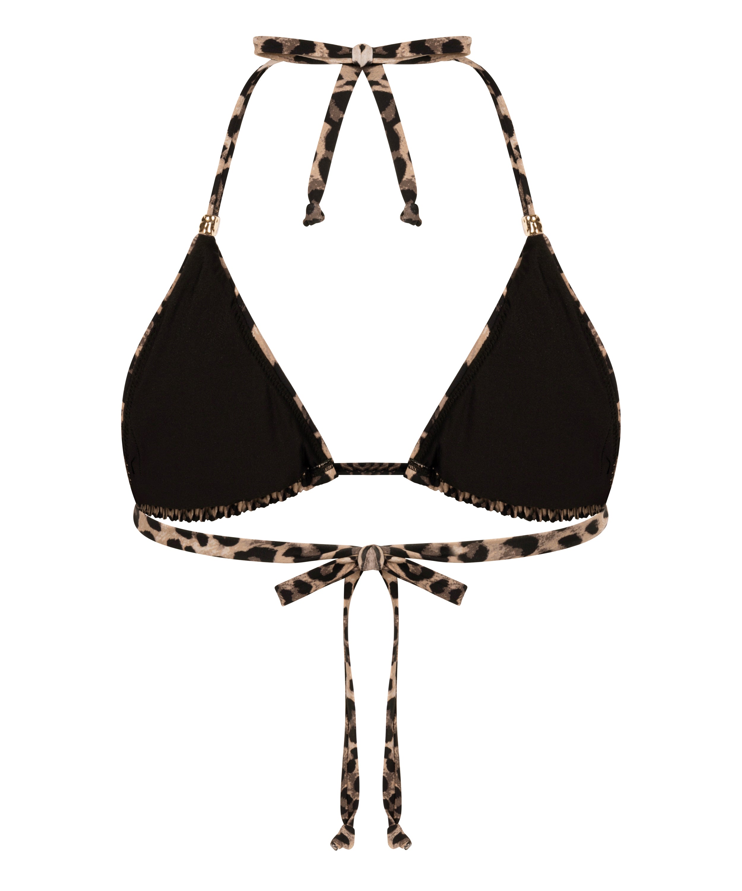 Triangel-Bikinioberteil Animalia  - Braun