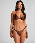 Triangel-Bikinioberteil Kallua  - Braun