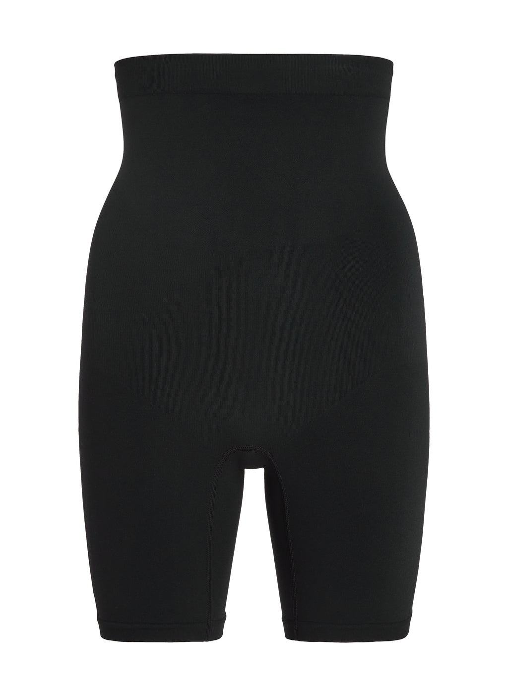 Nahtloser korrigierender Thigh Slimmer  - Schwarz