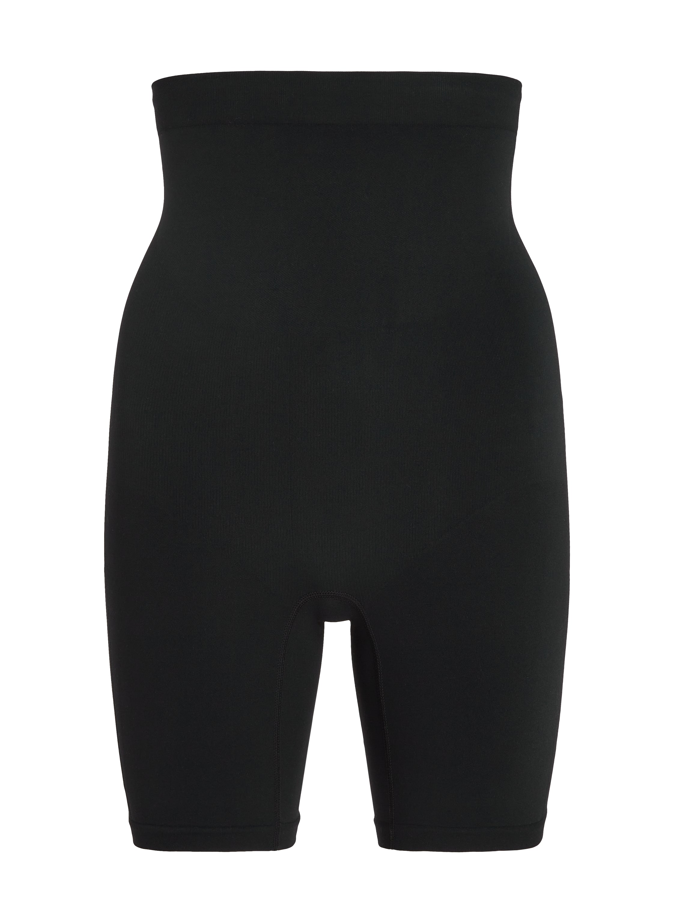 Nahtloser korrigierender Thigh Slimmer  - Schwarz
