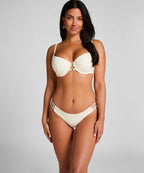 Crochet Bikini Top   - Weiß