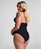 Shaping Tankini Holbox  - Schwarz