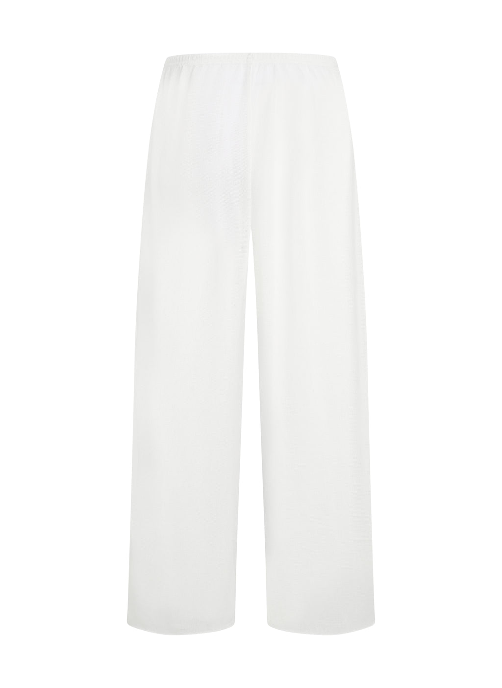 Strand-Strickhose  - Weiß