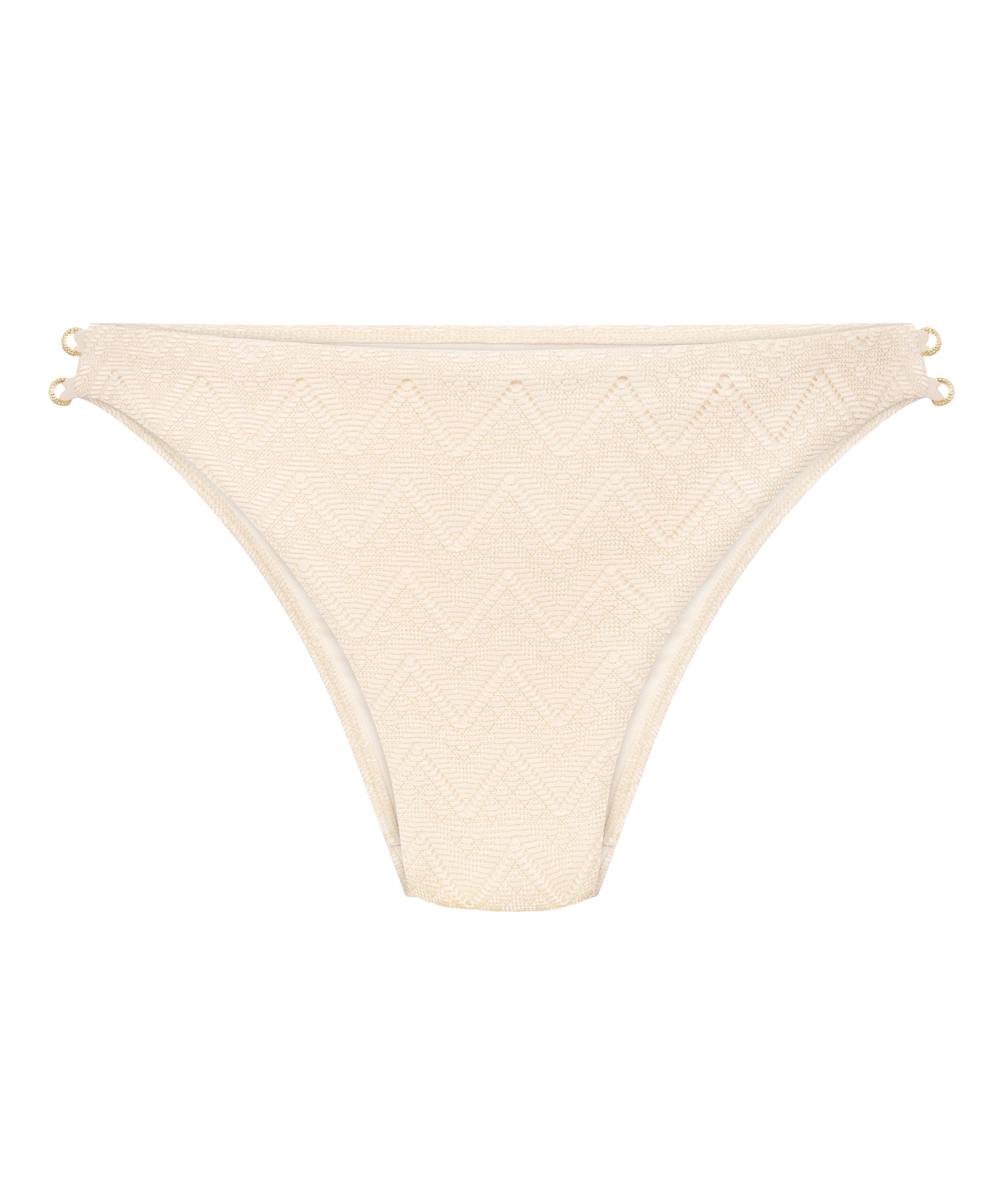 Bikini Slip Crochet  - Weiß