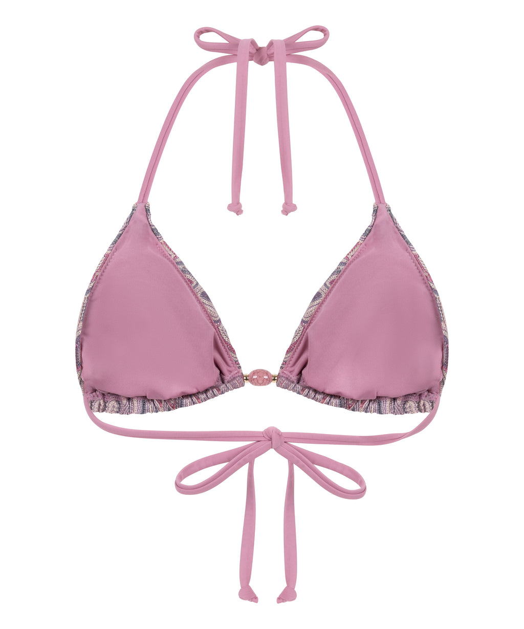 Triangel-Bikinioberteil Cali  - Rosa