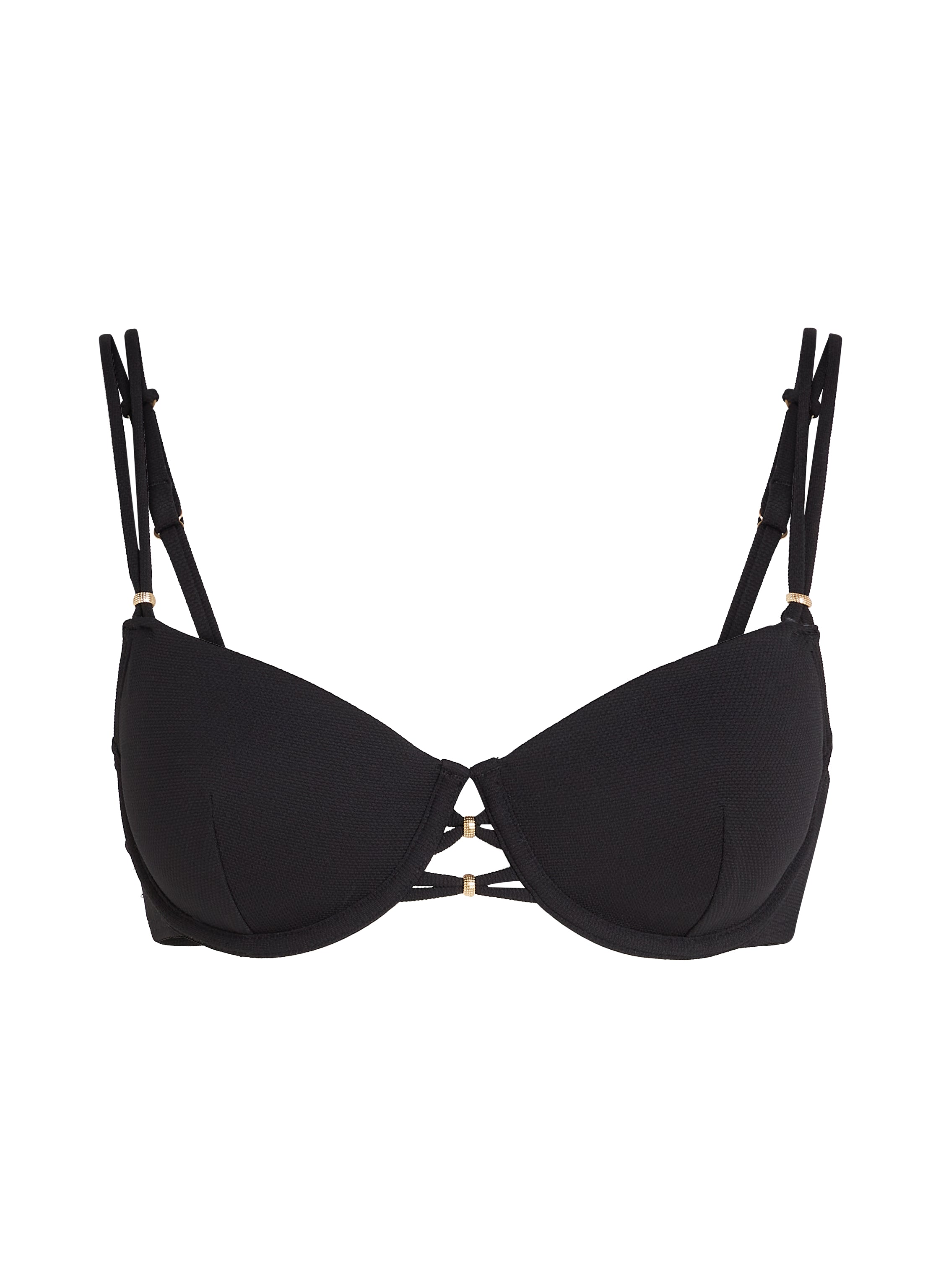 Bikini-Oberteil Holbox  - Schwarz