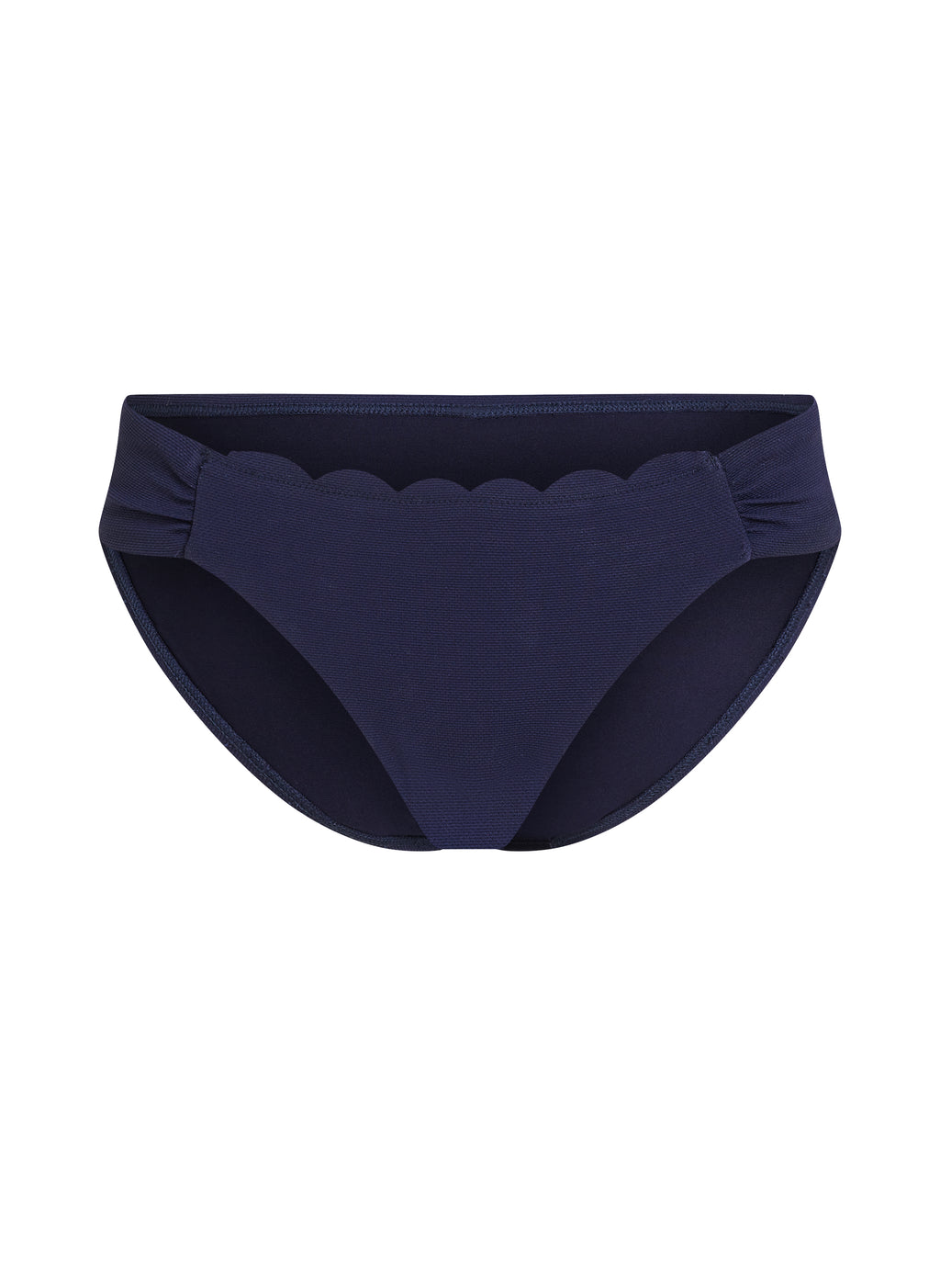 Bikini Slip Rio Scallop  - Blau