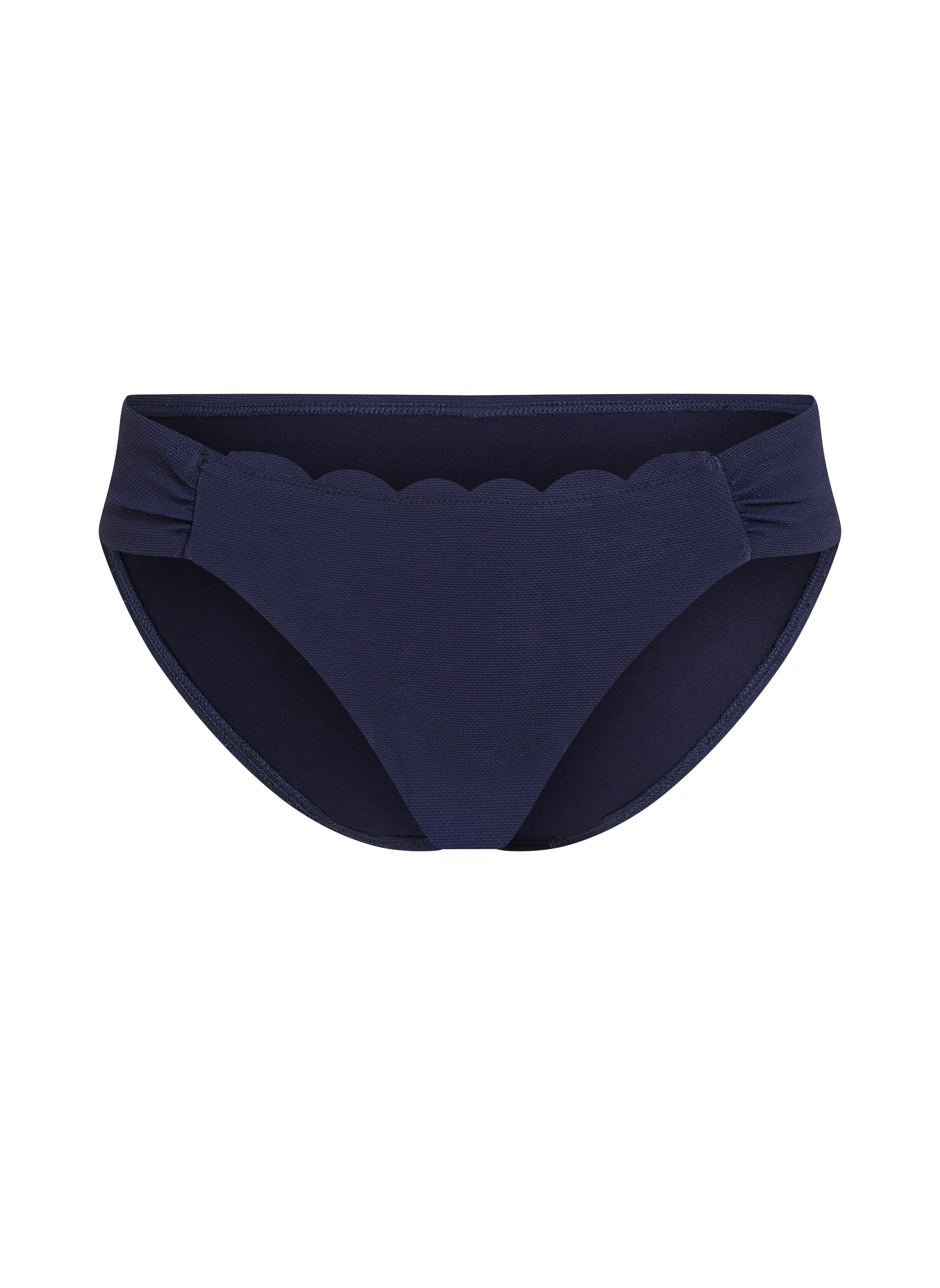 Bikini Slip Rio Scallop  - Blau