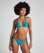 Triangel-Bikini-Top Aqua  - Blau