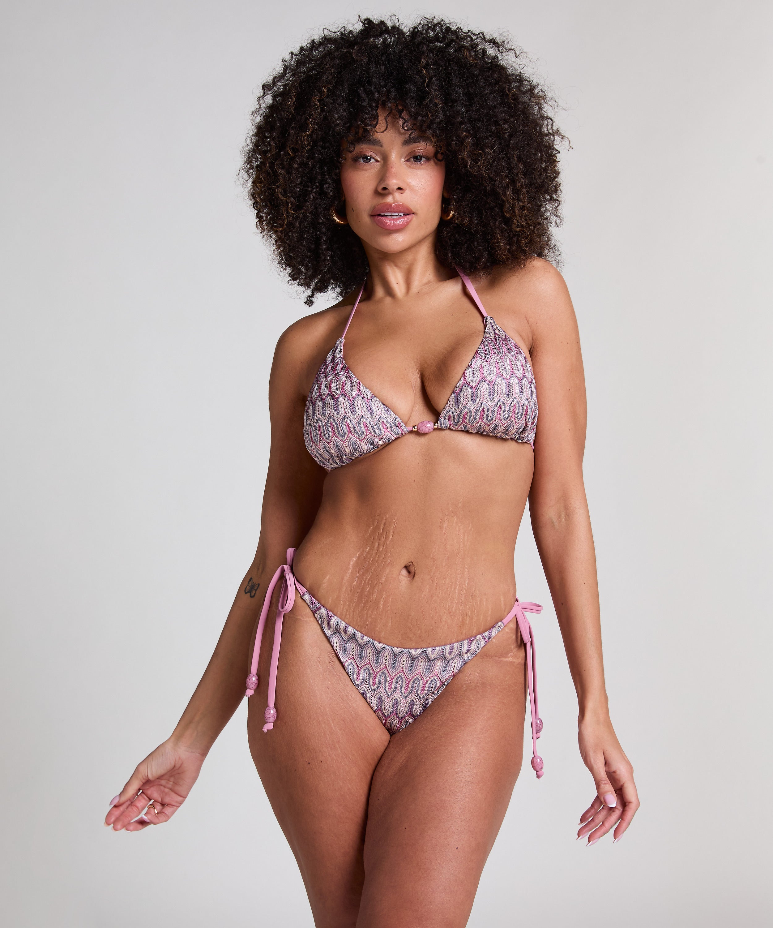 Triangel-Bikinioberteil Cali  - Rosa