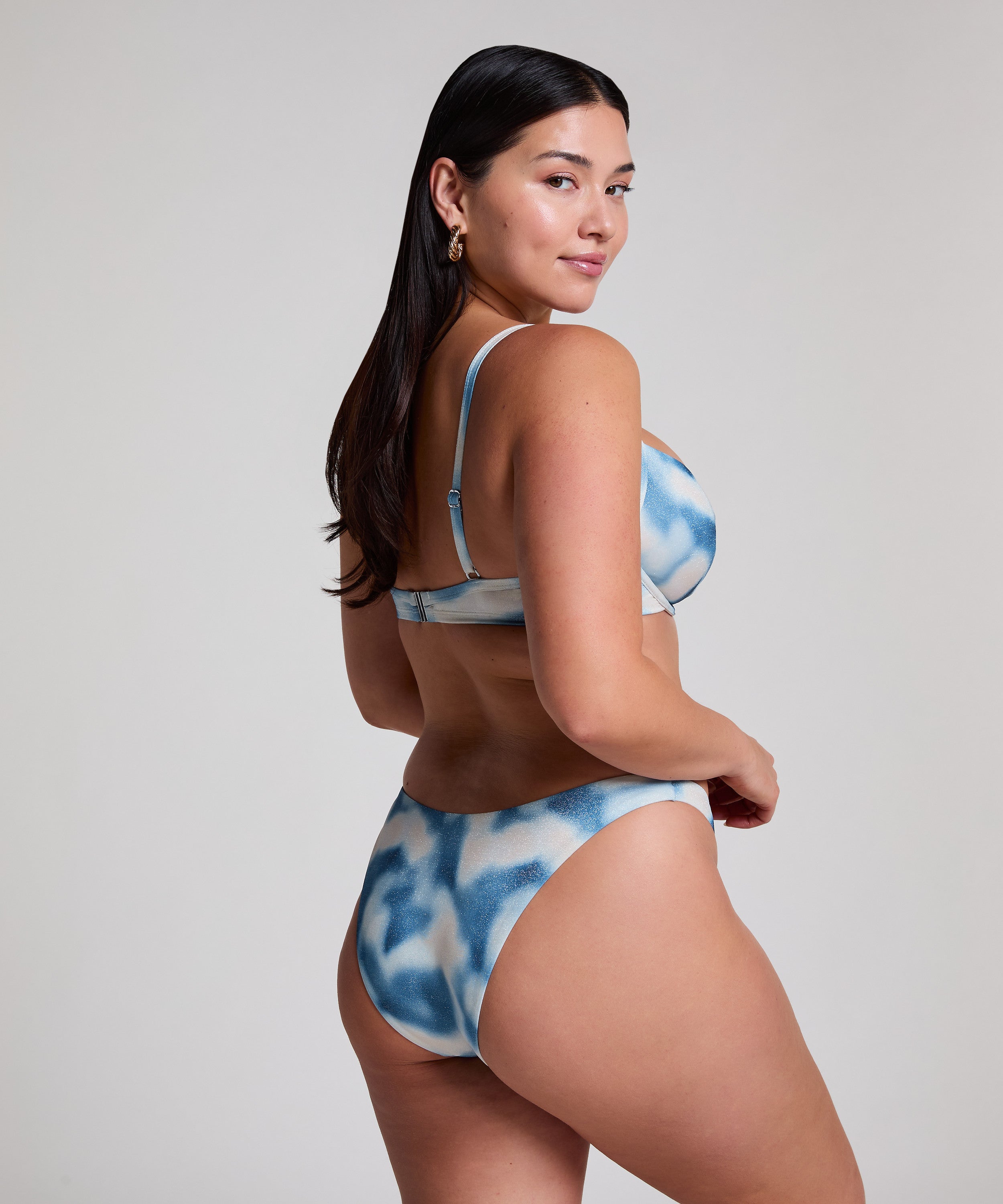 Bikini Slip Lagoa  - Blau
