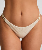 Bikini Slip Crochet  - Weiß