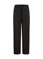 Satin-Strandhose  - Schwarz