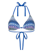 Triangel-Bikinioberteil Cali  - Blau
