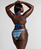 Triangel-Bikinioberteil Cali  - Blau