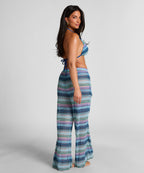 Cali Crochet Hose  - Blau