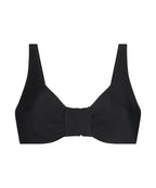 Nicht-vorgeformtes Bügel-Bikini-Top Luxe  - Schwarz