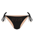 Boho Freches Bikiniunterteil  - Schwarz