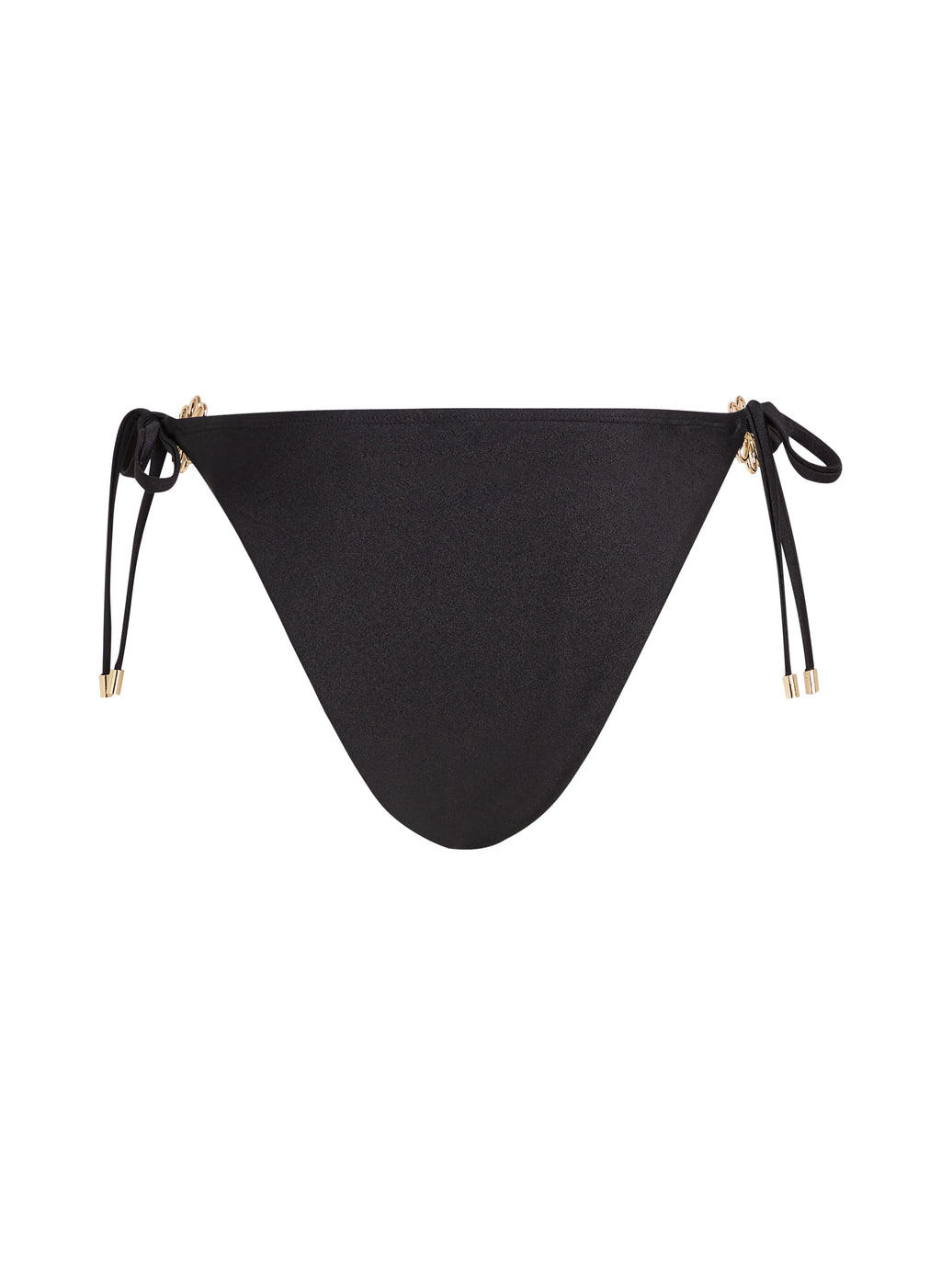 Bikini Slip mit hohem Beinausschnitt Yucatan  - Schwarz