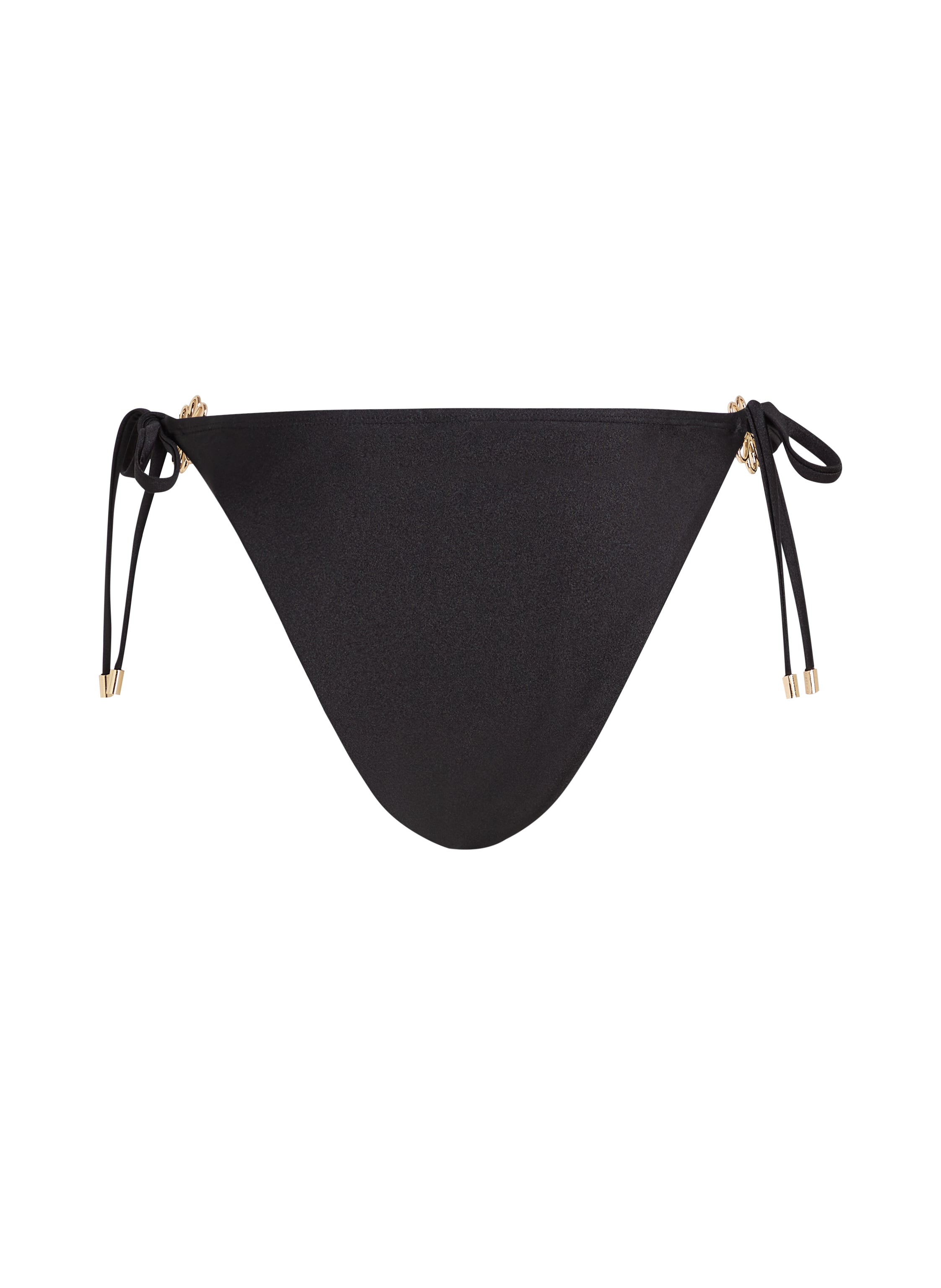 Bikini Slip mit hohem Beinausschnitt Yucatan  - Schwarz