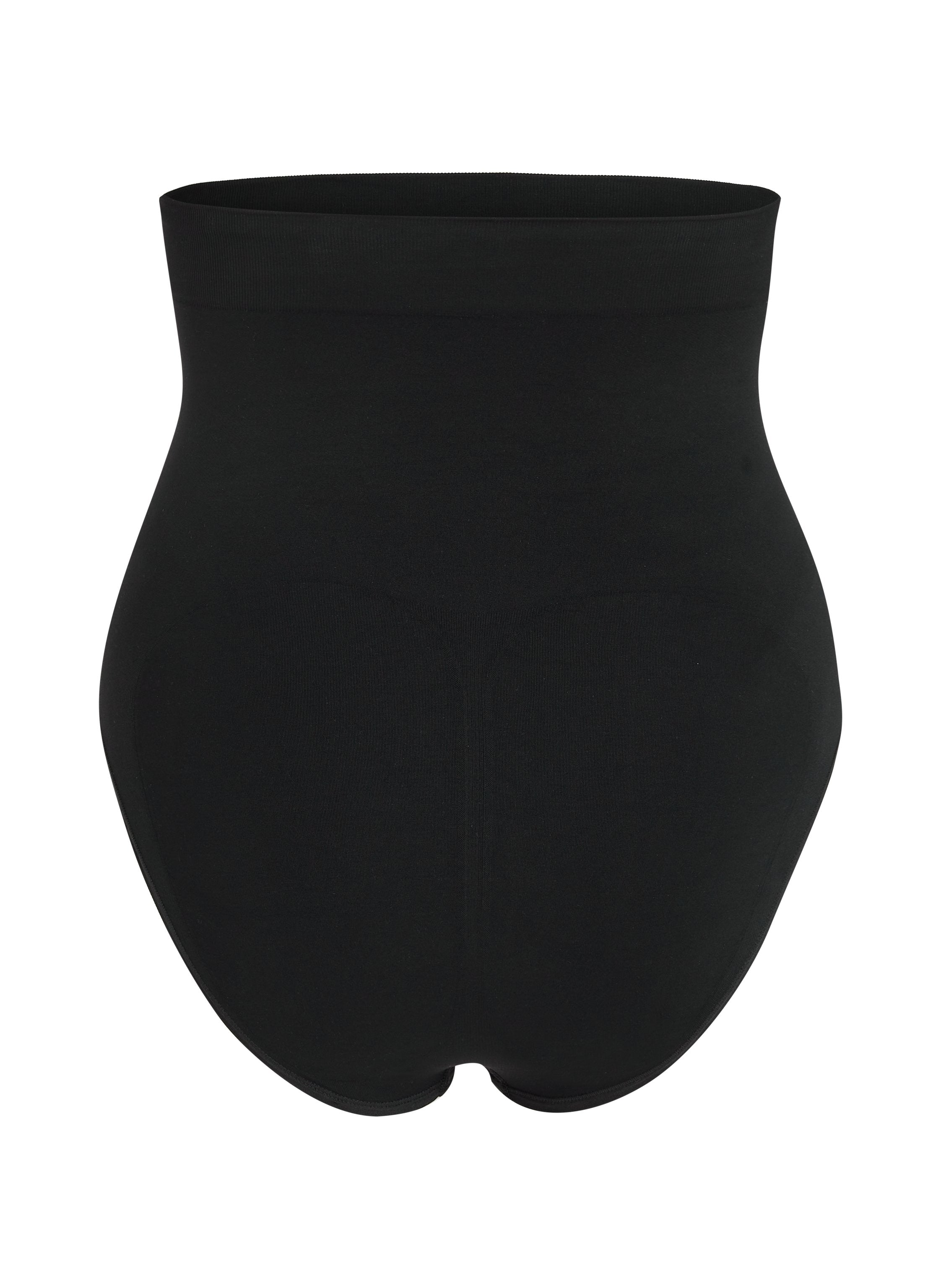Nahtloser/ hoch taillierter Slip Rio  - Schwarz