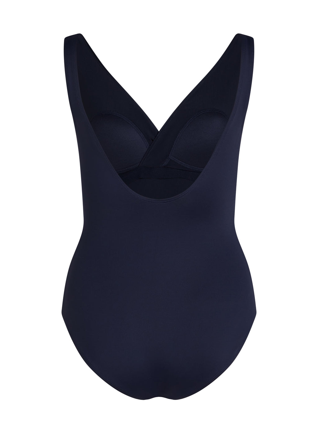 Badeanzug Shaping Shell Mesh  - Blau