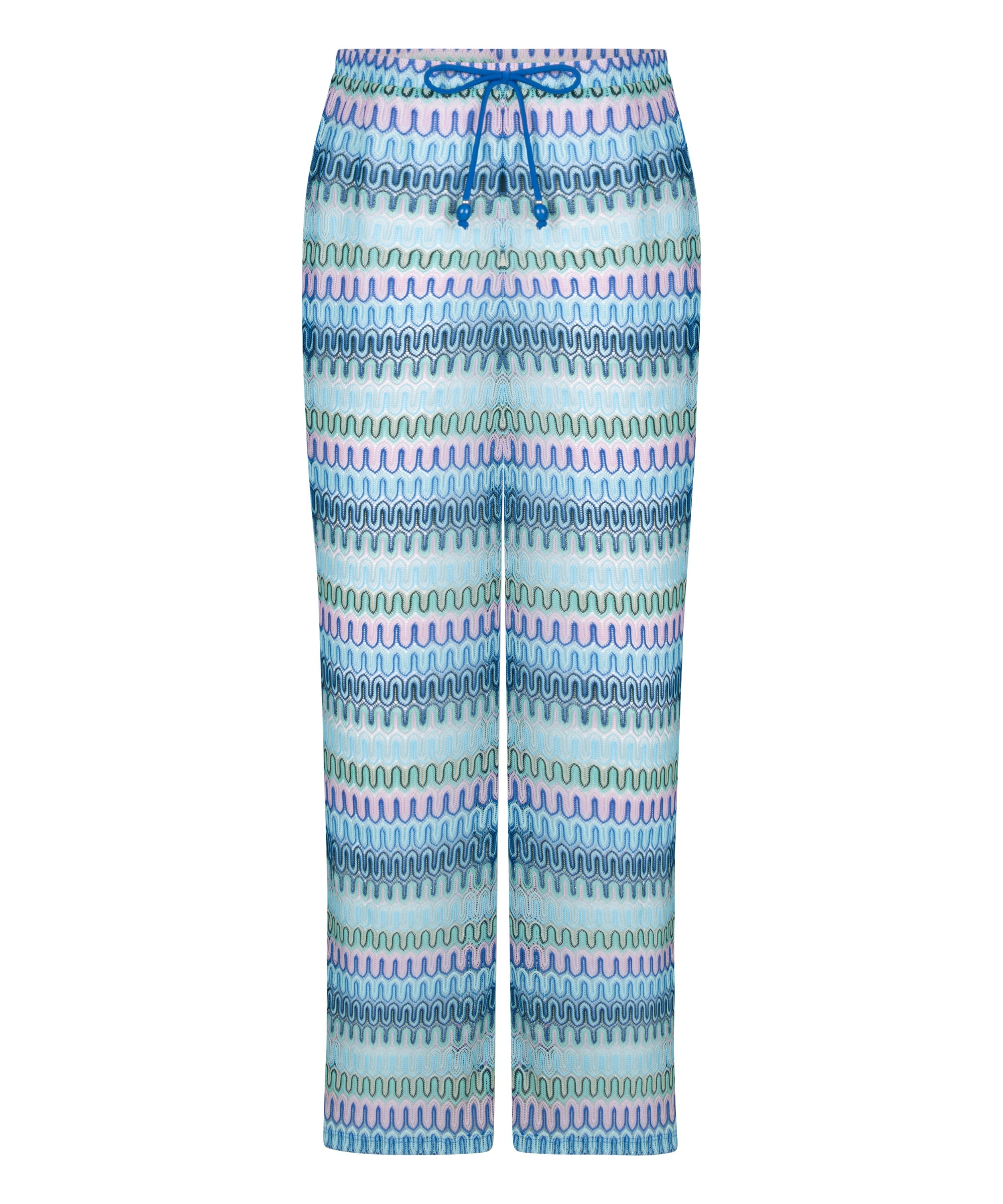 Cali Crochet Hose  - Blau