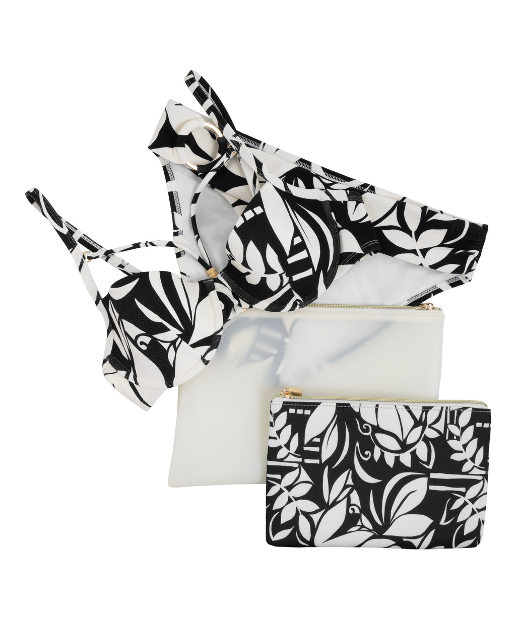 Bikini-Clutch  - Schwarz