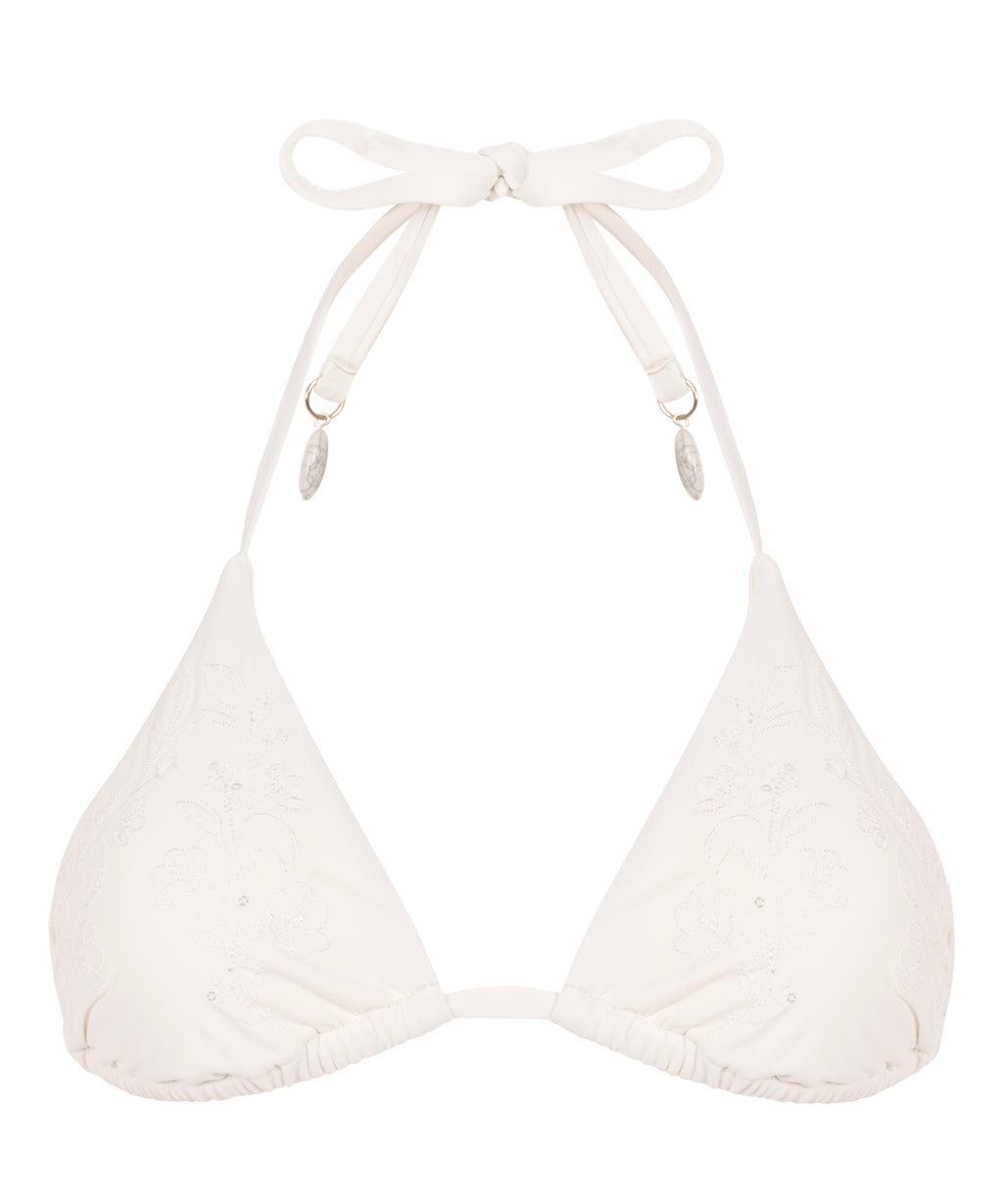 Giselle Triangle-Bikinioberteil  - Weiß