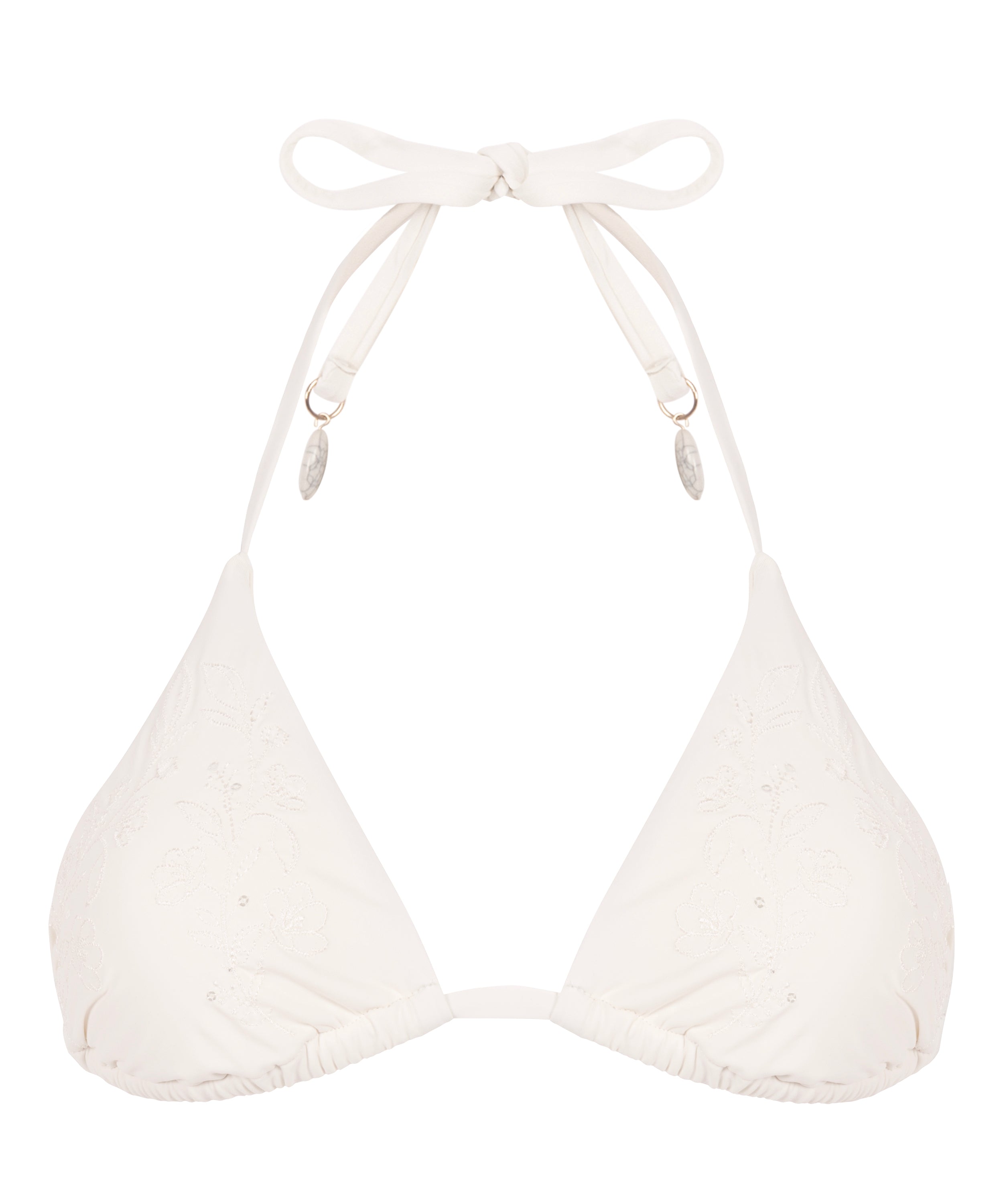 Giselle Triangle-Bikinioberteil  - Weiß