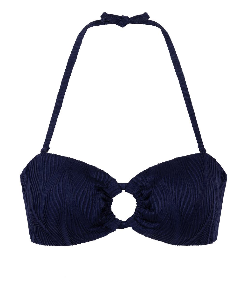 Bandeau-Bikinioberteil Cozumel  - Blau
