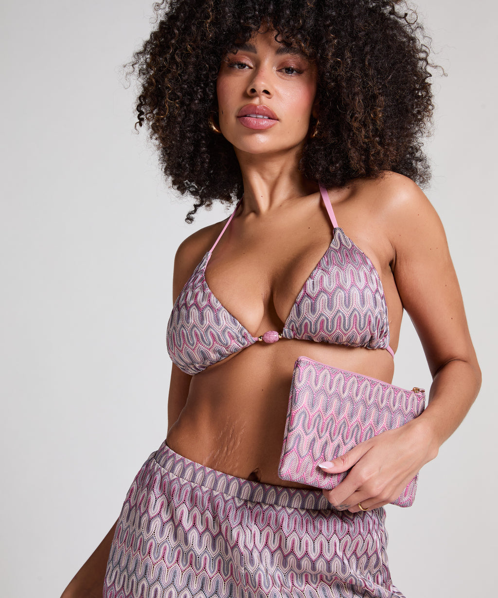 Cali Bikini Clutch  - Rosa