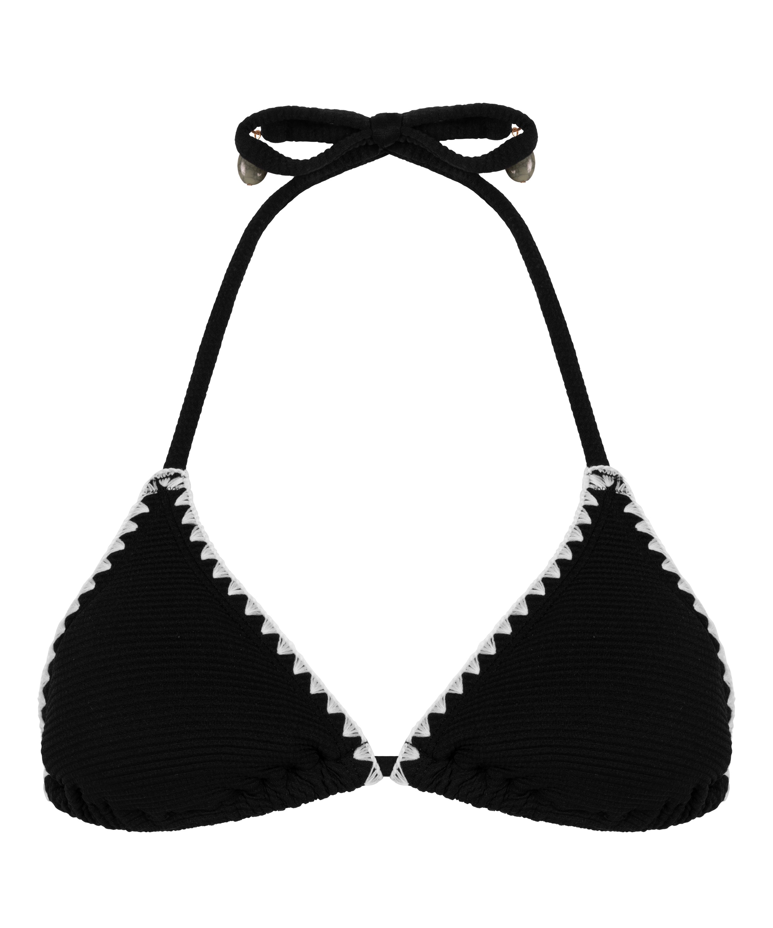Triangel-Bikinioberteil Kenya  - Schwarz