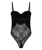 Shaping Body mit Spitze  - Schwarz