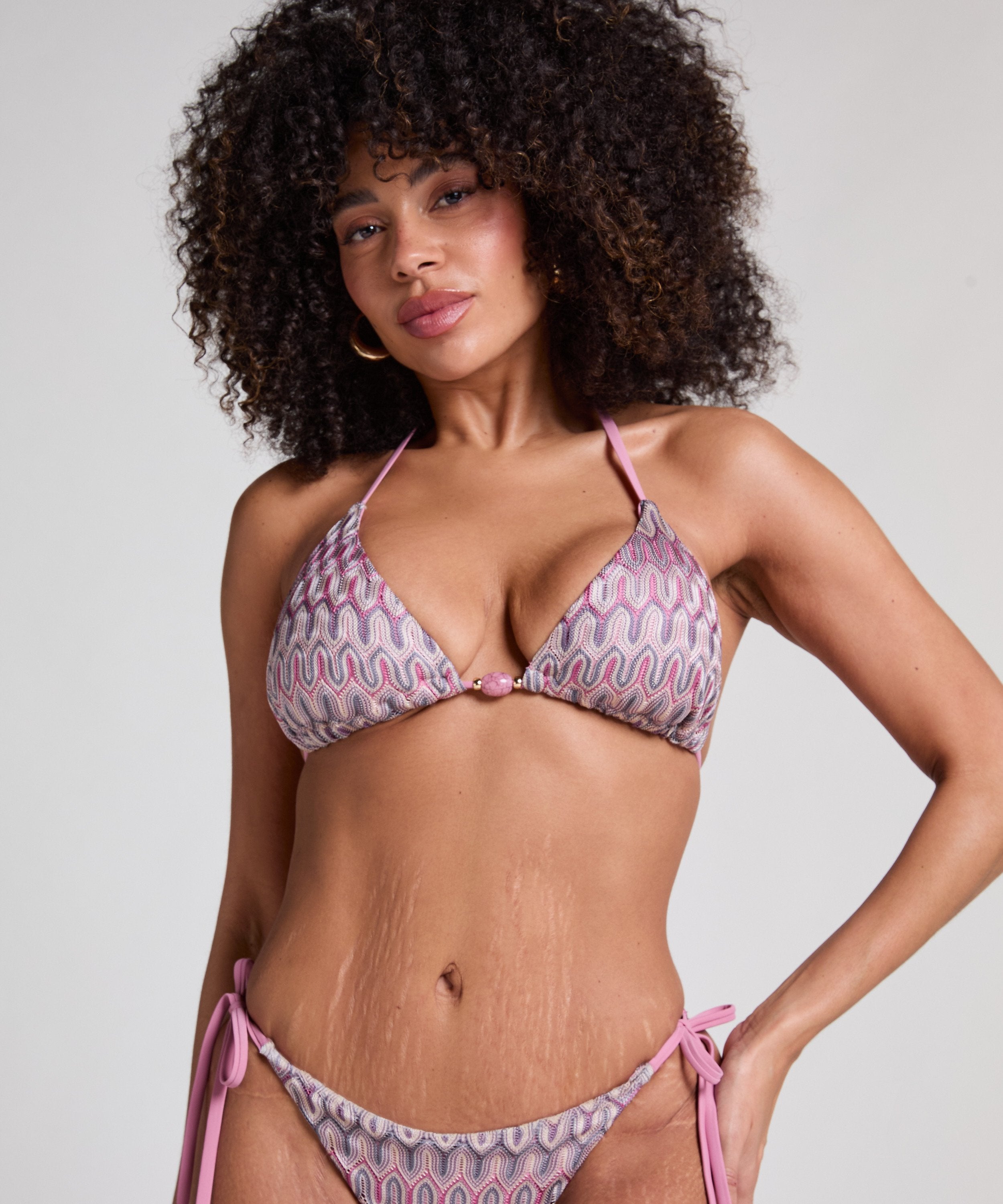 Triangel-Bikinioberteil Cali  - Rosa